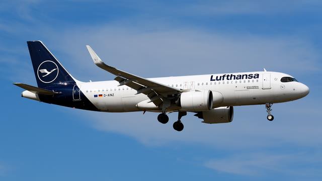 D-AINZ:Airbus A320:Lufthansa